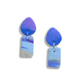 Daydream blue horizon drop earrings