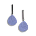 Daydream lavender botanical drop earrings