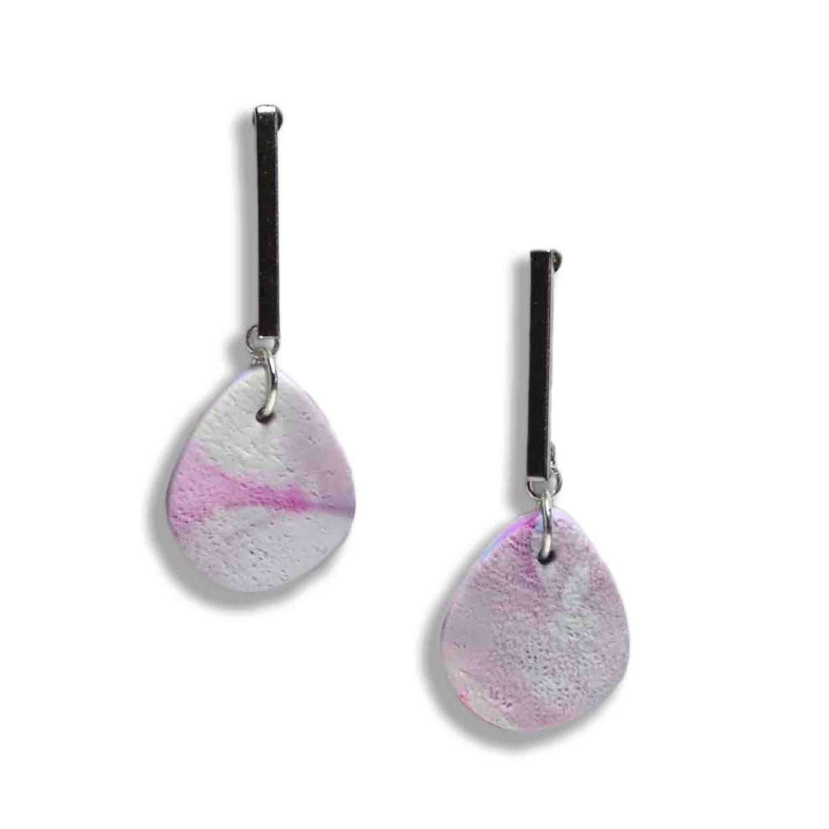 Daydream dangle earrings with stainless steel studs