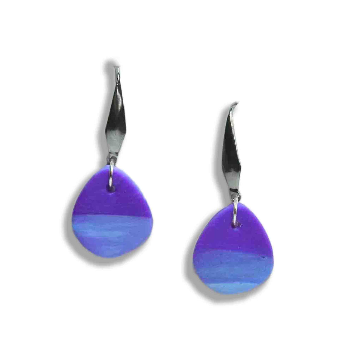 Daydream teardrop purple earrings