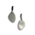 Pearl shimmer dangle earrings