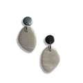 Moonstone shimmer dangle earrings