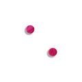 Small pink stud earrings